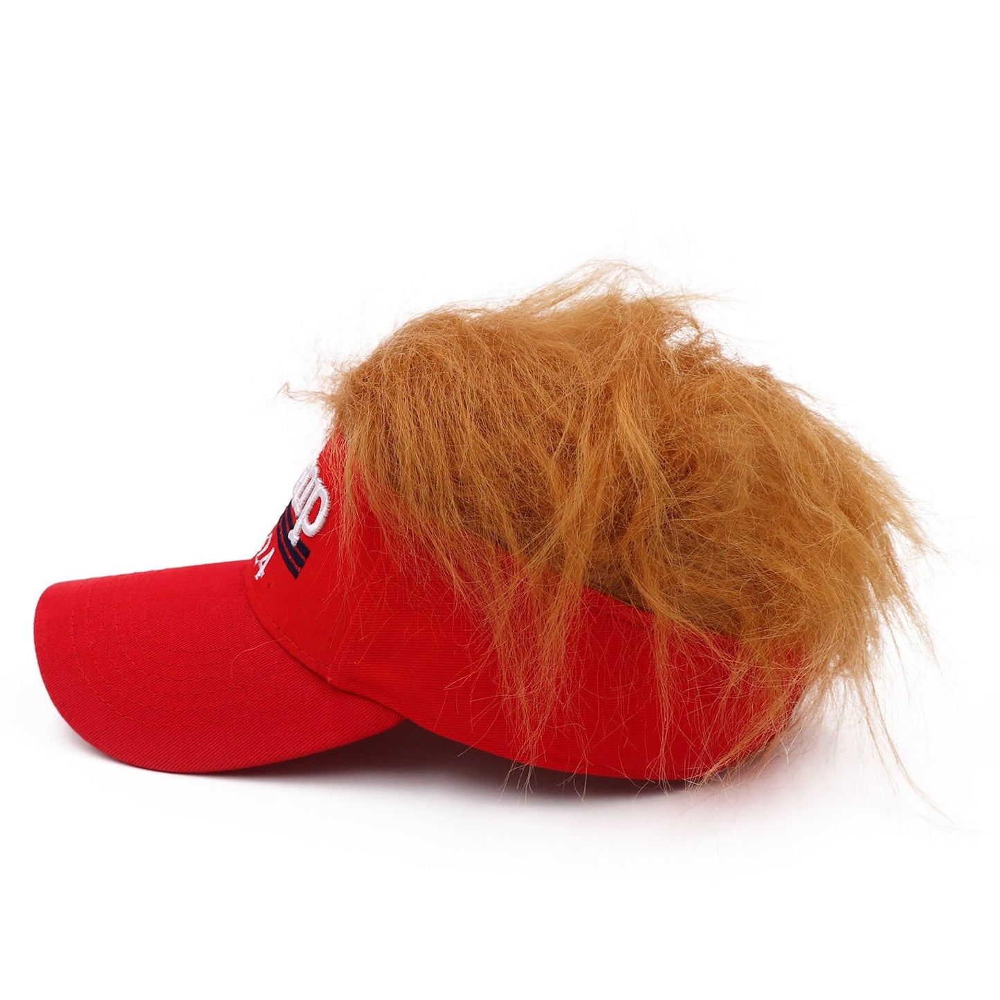 New Donald Trump 2024 Cap USA Baseball Cap Top Of Wig Snapback President Hat 3D Embroidery Hat