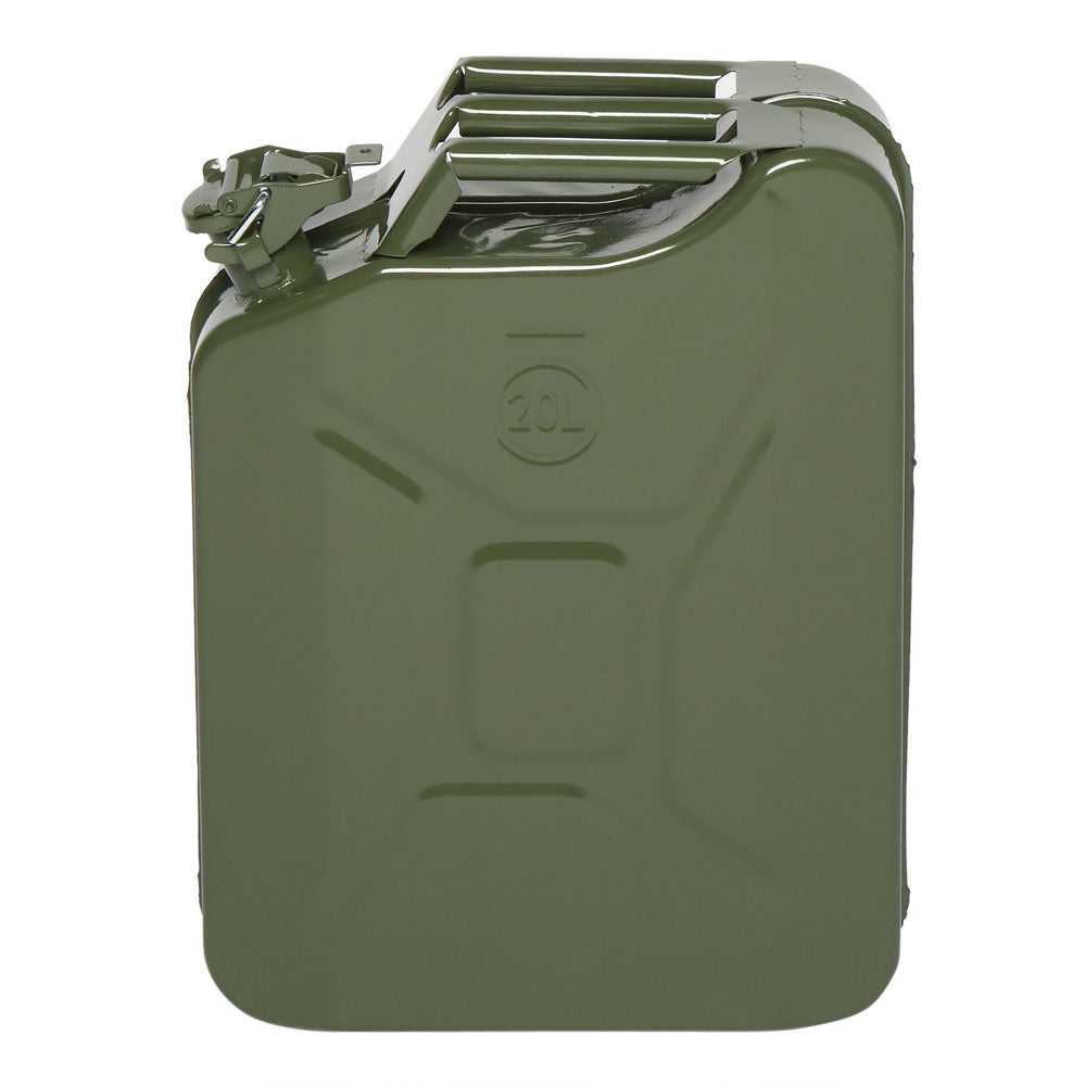 20L Portable American Fuel Oil Petrol Diesel Storage Can Army Green