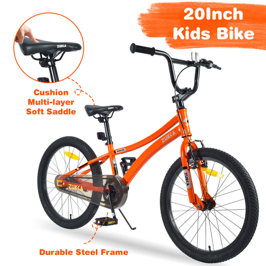 Kids Bike,20 Inch Kids' Bicycle for Boys Age 7-10 Years,Multiple Colors