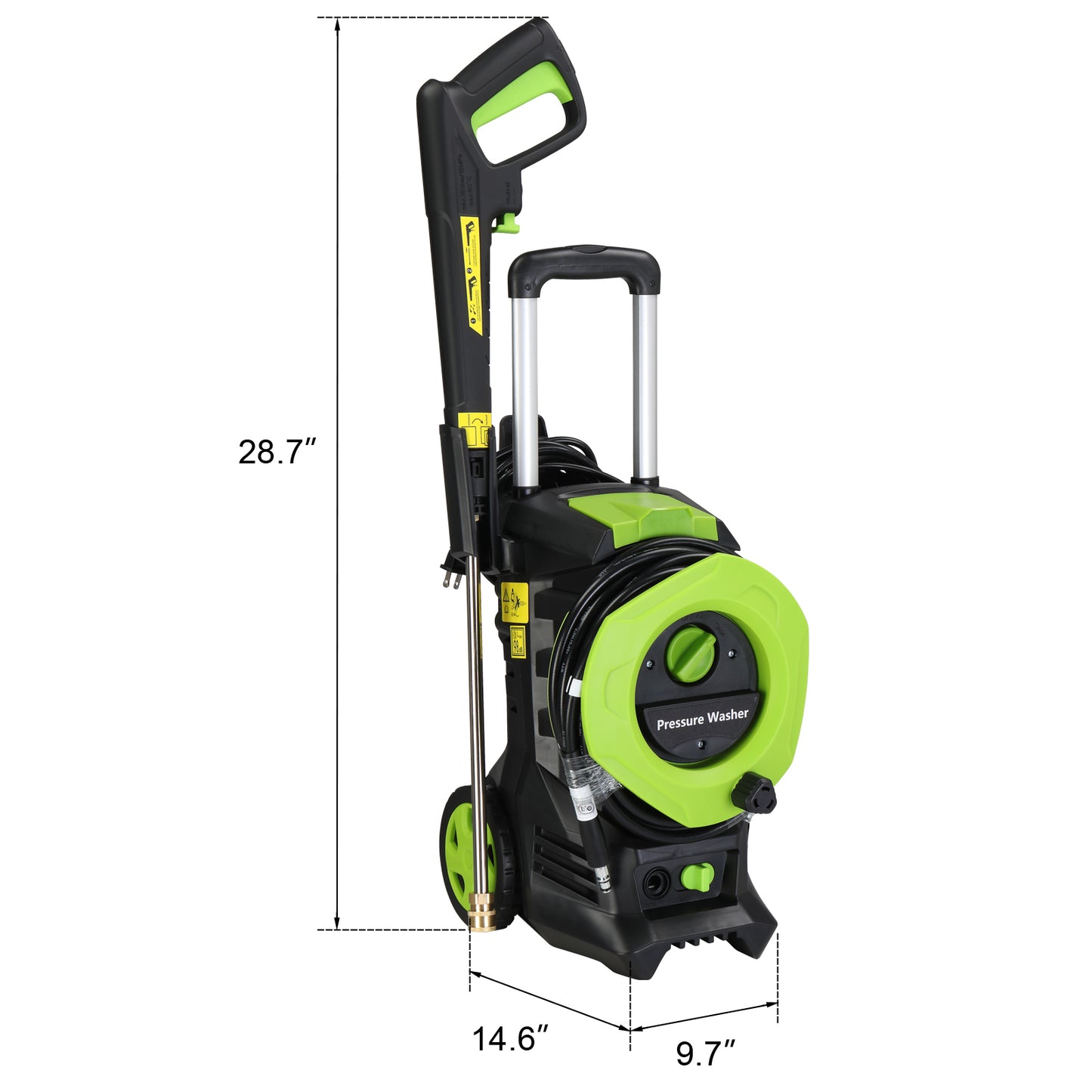 110.00V 203A 2000W High Pressure Cleaner Green Car Washing Machine