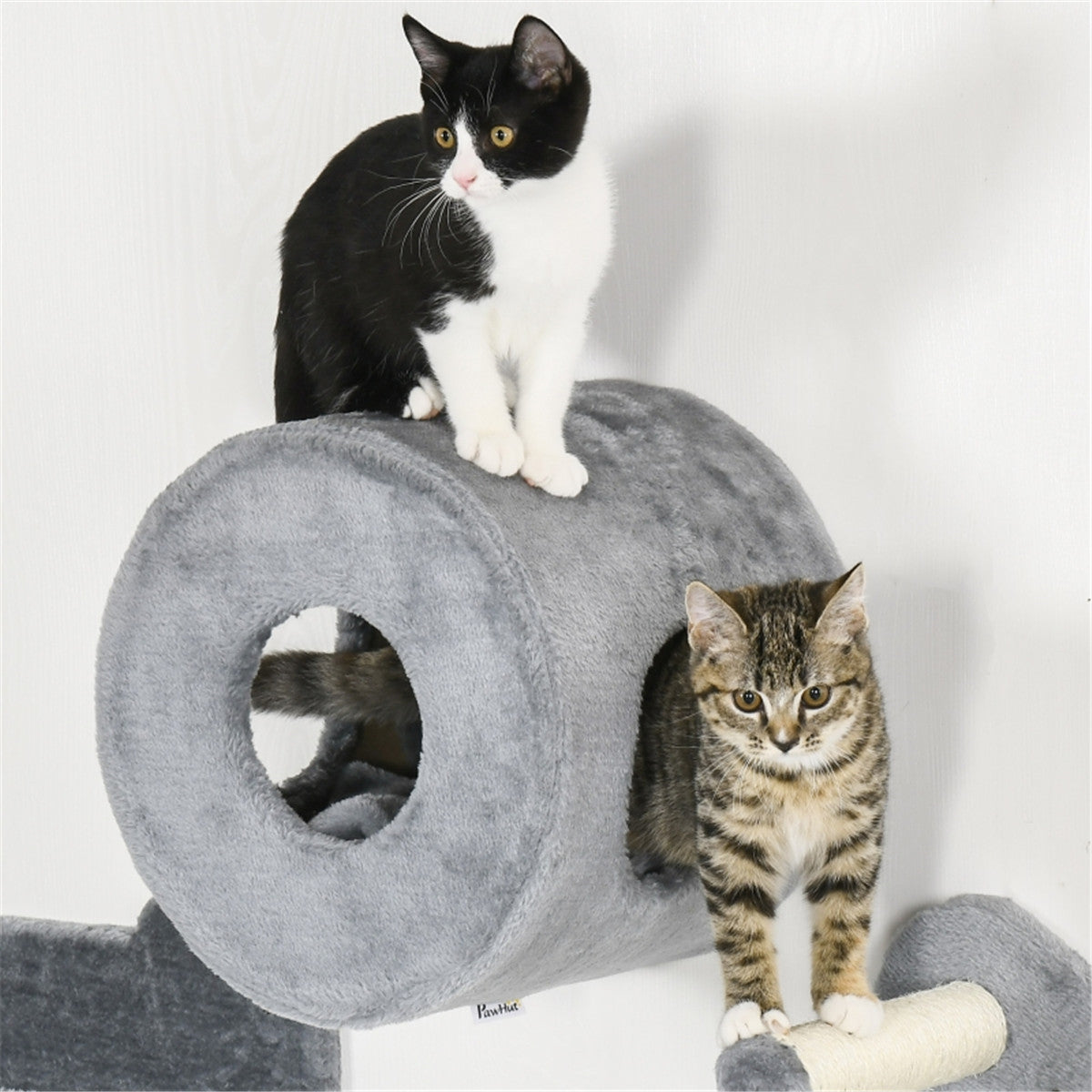 Four-piece Cat Shelf Set Wall mounted Cat Tree Cat Wall Shelves Climbing Tower