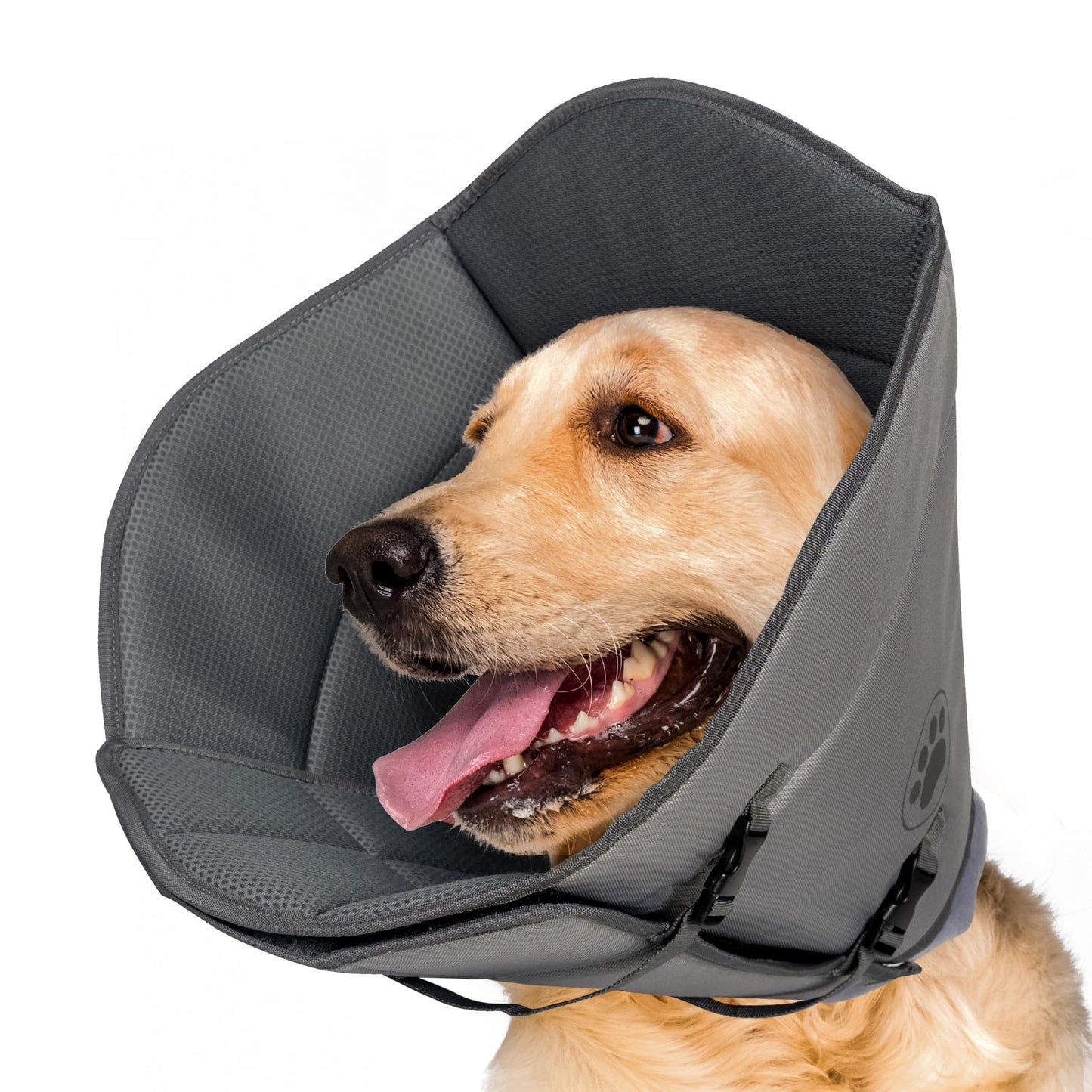 Breathable Dog Recovery Collar Soft Dog Cone Prevent Licking and Scratching Wounds after Surgery