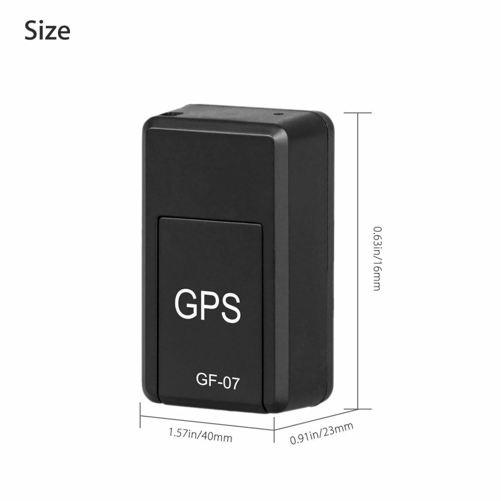 2PCS Magnetic GF07 Mini GPS Real Time Car Locator Tracker GSM/GPRS Tracking Device