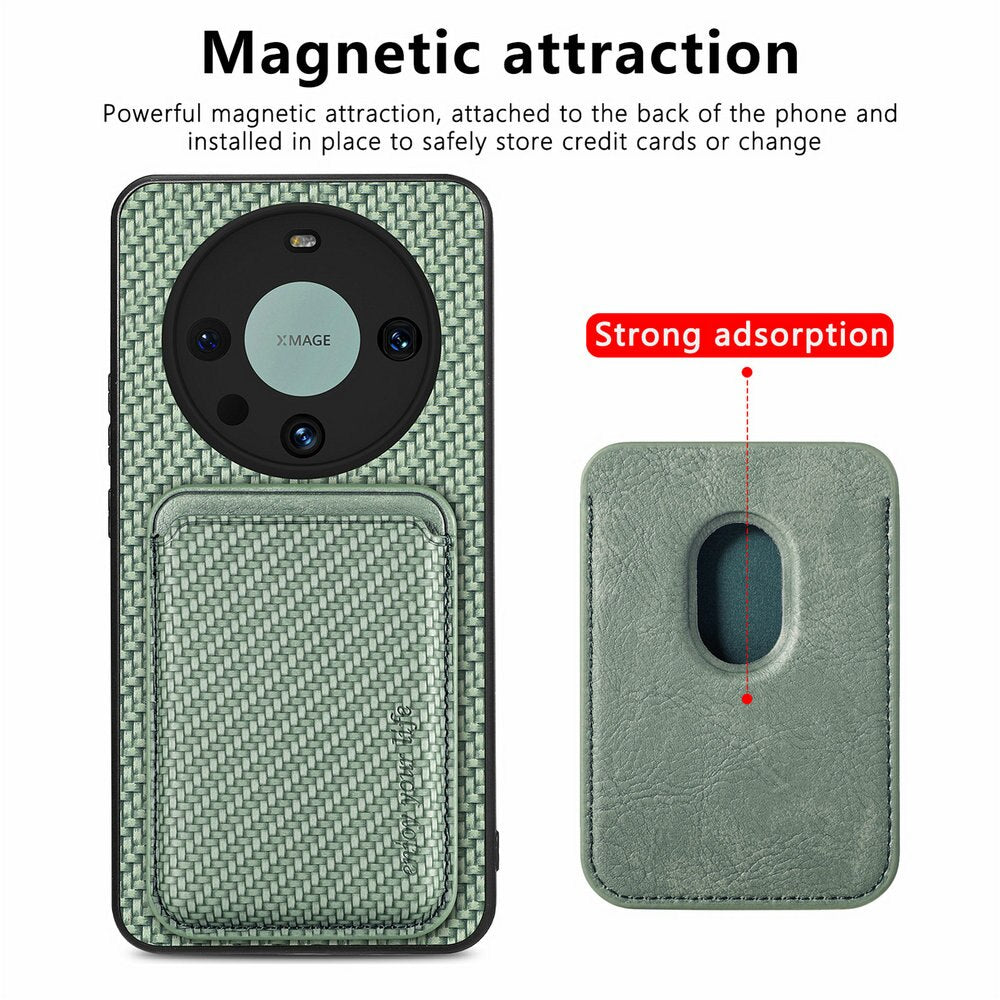 Magnetic Detachable Card Leather Case for Huawei Mate 60 Pro Plus Cover Wallet Skin Funda Mate60 Pro+ 60Pro Phone Coque