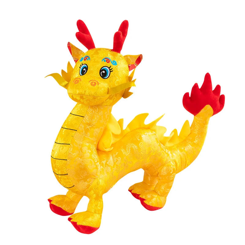 2024 Dragon Year Mascot Plush Toy Chinese Zodiac Dragon
