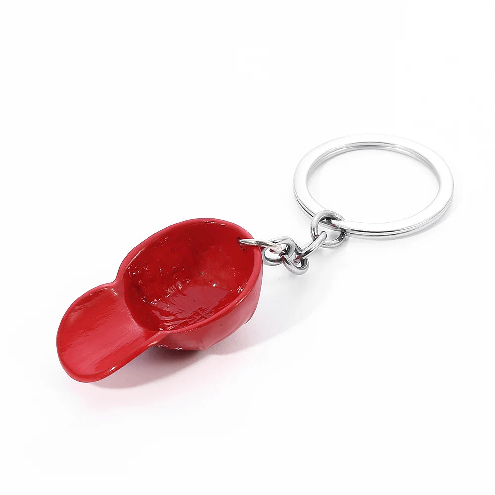 Red Hat Trump Keychain Freedom MAKE AMERICA RGEAT AGAIN Key Ring Fashion Nation Key Holder