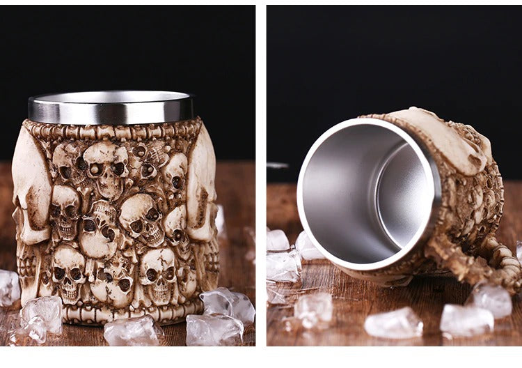 Gotische Skulptur-Tasse für Kaffee/Bier/Wohndekoration