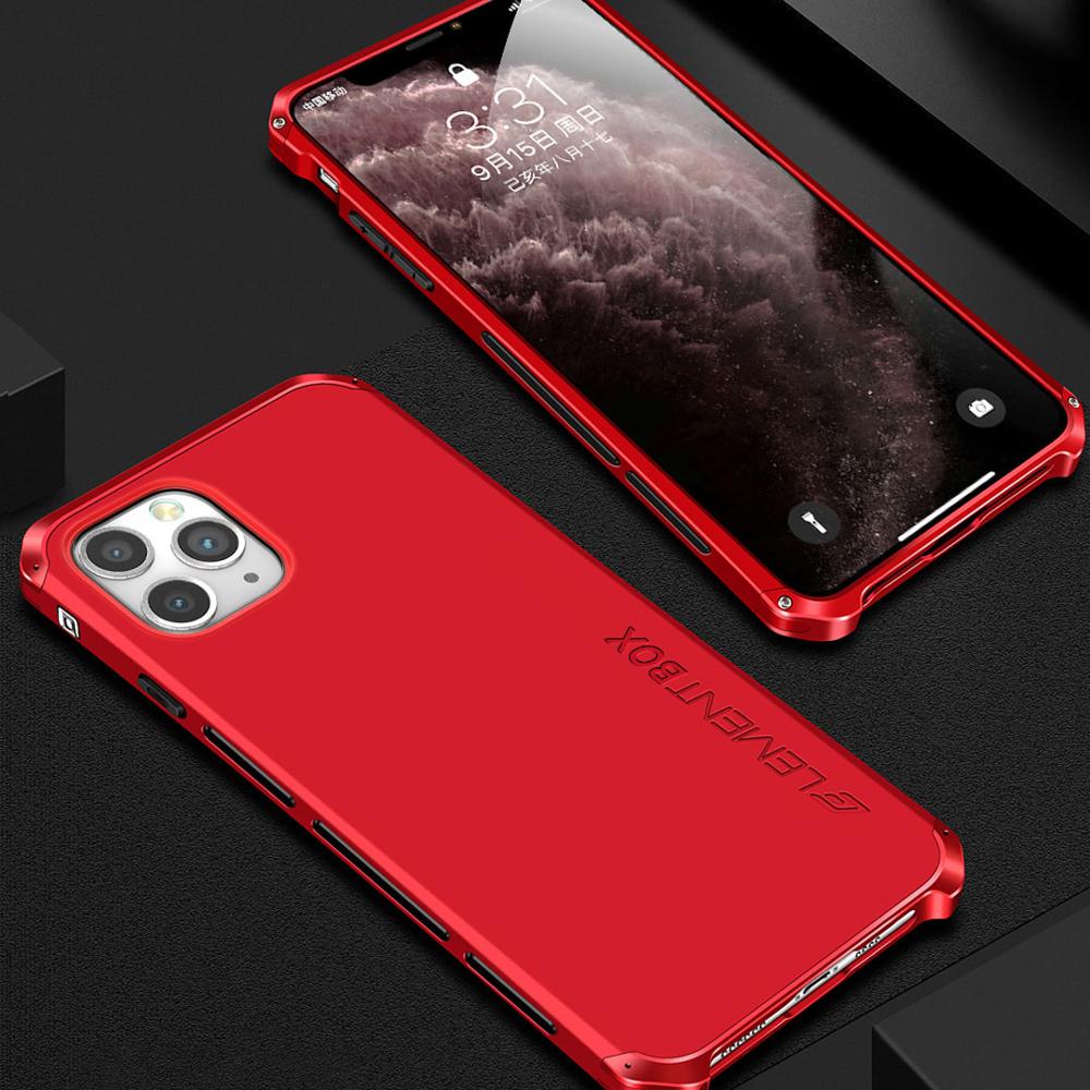 Shockproof Slim Aluminum Framed Protective Case For iPhone 12 Pro 11 Pro X XS MAX XR 6 6S 8 7 Plus SE2020 2022 ELEMENT