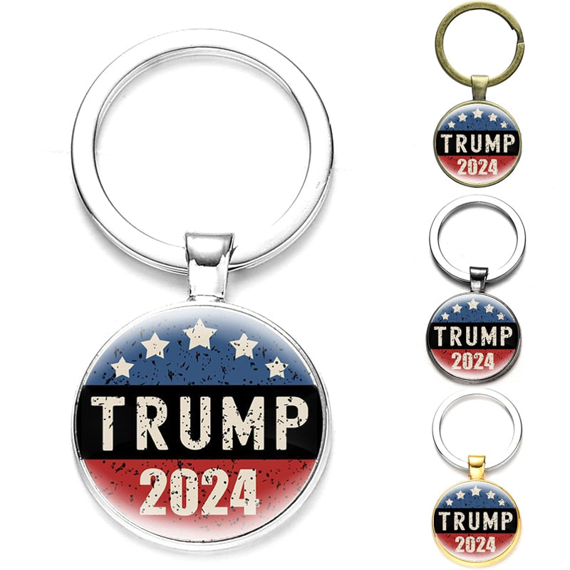 Neuer Trump 2024 Save America Again Schlüsselanhänger, Schmuck, Dekorationen, Geschenk