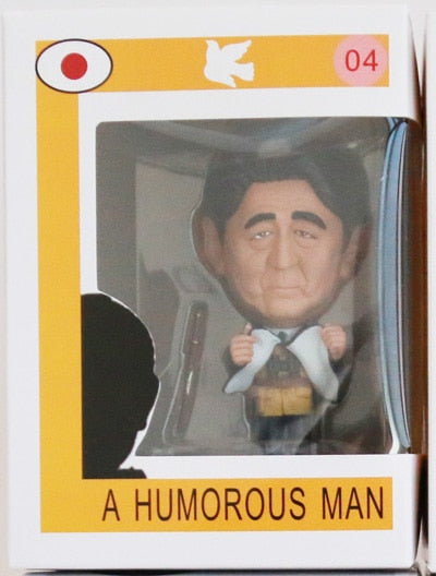 Donald Trump Figur US-Präsident Puppe Russland Putin Japan Abe Shinzo Vinyl Figur Modell Neuheit Gag Geschenk