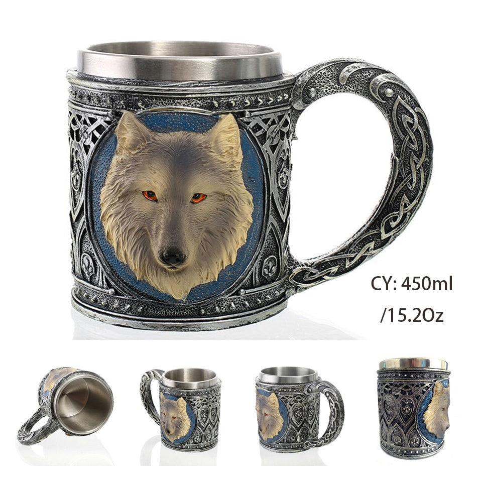Gothic Sculpture Mug for Coffee/Beer/Home Decor