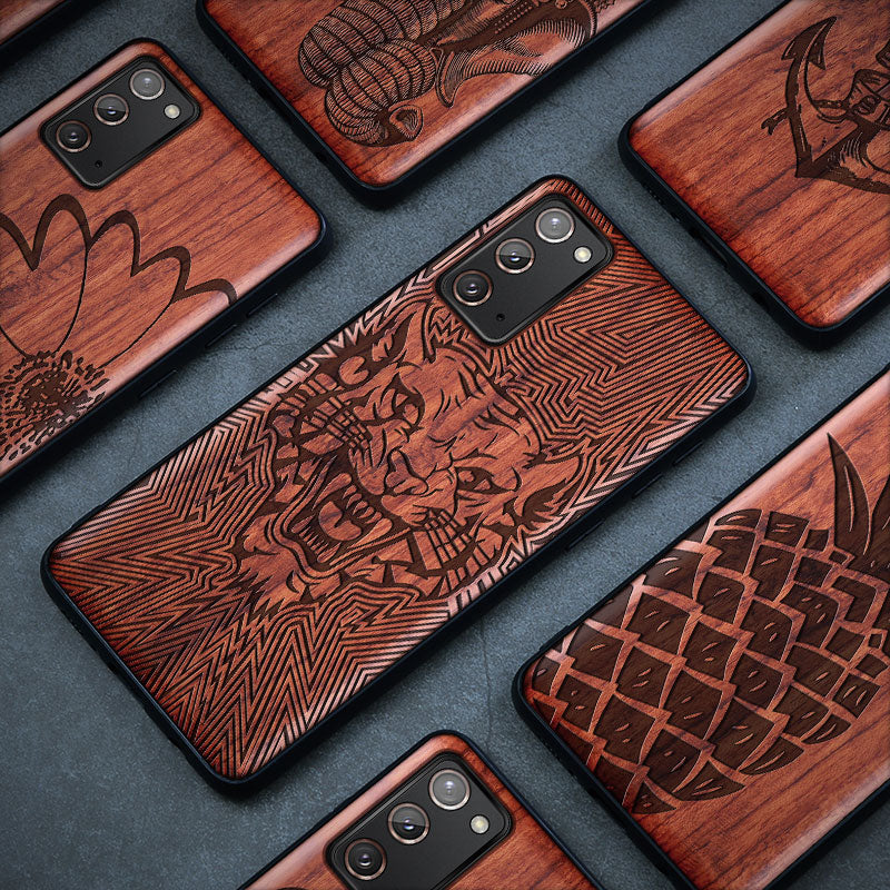 Chiba Flower for iPhone, in Rosewood