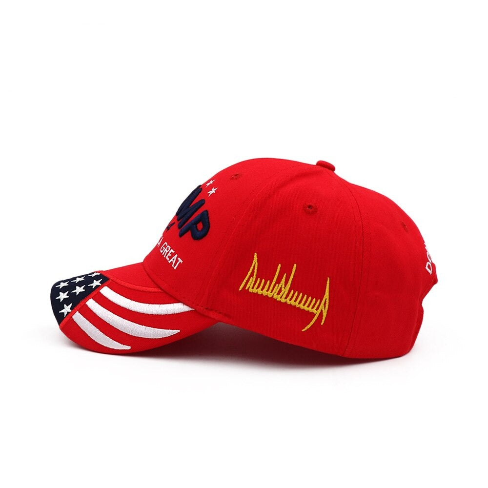 New Donald Trump 2024 Cap USA Baseball Caps Keep America Great Snapback President Hat 3D Embroidery Hats