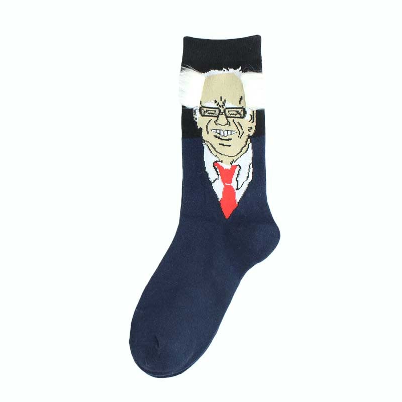 Trump 2024 Socks Unisex Funny Gift Socks Let's Go Brandon Socks MAGA